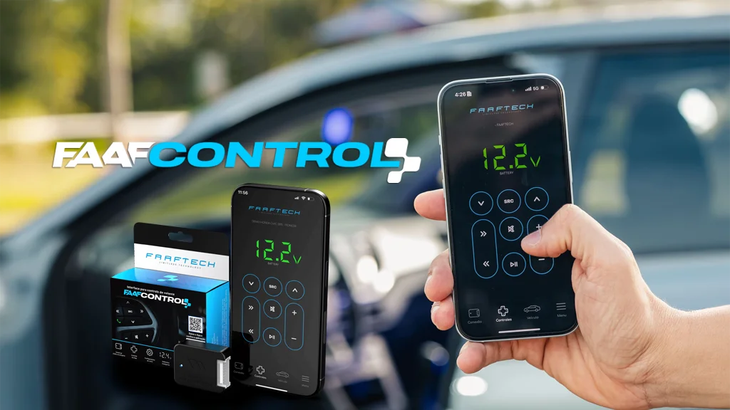 Interface de volante da faaftech