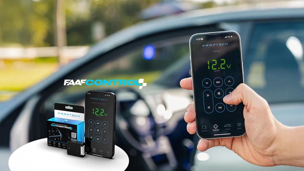 Interface de volante da faaftech