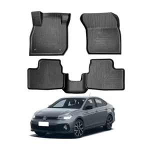 Tapete de borda elevada VW Virtus 2026