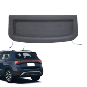 Tampão Porta Malas T-cross Carpete Cinza Escuro Padrão Vw