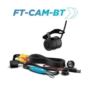 FT-CAM-BT, CAMERA DE RE COM CONEXAO ORIGINAL UNIVERSAL MODELO BORBOLETA