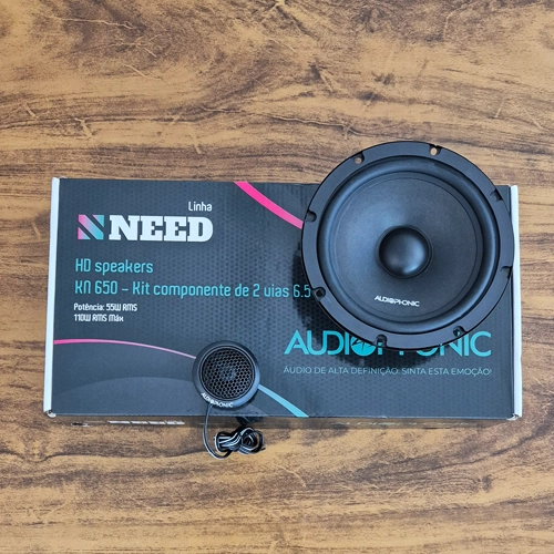 Kit 2 Vias Audiophonic Need Kn 650--