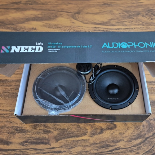 Kit 2 Vias Audiophonic Need Kn 650---