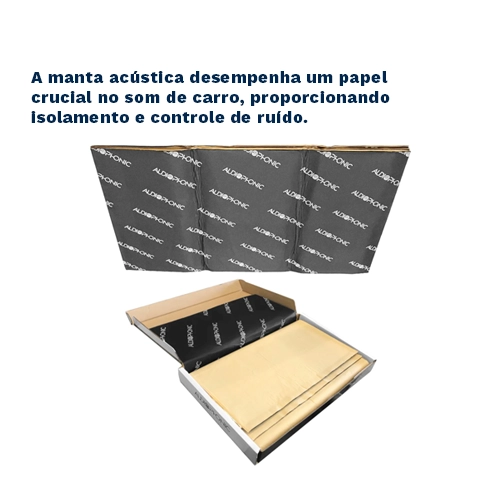 MANTA ACUSTICA LINHA CLUB 03 FOLHAS ANTI RUIDO MANTA ACÚSTICA DE ALTA DENSIDADE