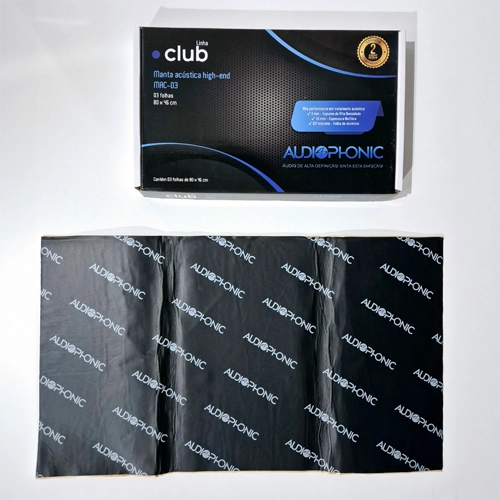 MANTA ACUSTICA LINHA CLUB 03 FOLHAS ANTI RUIDO BUTYL127 3MM 80X46-5