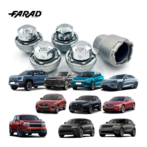 HA4 M - ANTIFURTO DE RODAS GALAXYLOCK CROMADO BYD FORD LAND ROVER ROSCA M12X1 5---