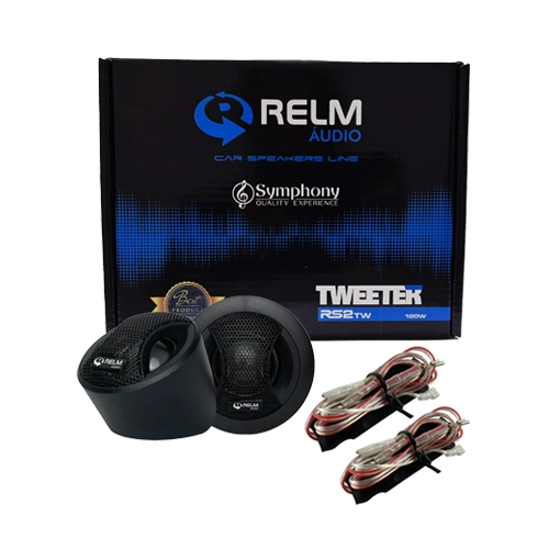 Kit Tweeter Relm Audio 120 W 4 Ohms Symphony Rs2 Tw Neodímio