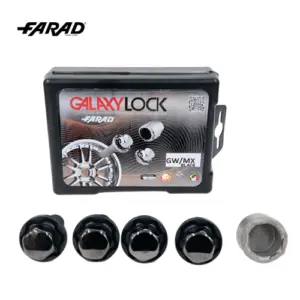 Antifurto de Rodas Farad GalaxyLock BLACK