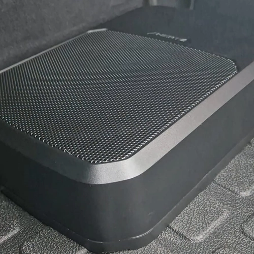 RELM sYMPHONY subwoofer ativo DBA 201 F Caixa Slim Amplificada Hertz Subwoofer 8pol Dba201f 220w Rms Preto