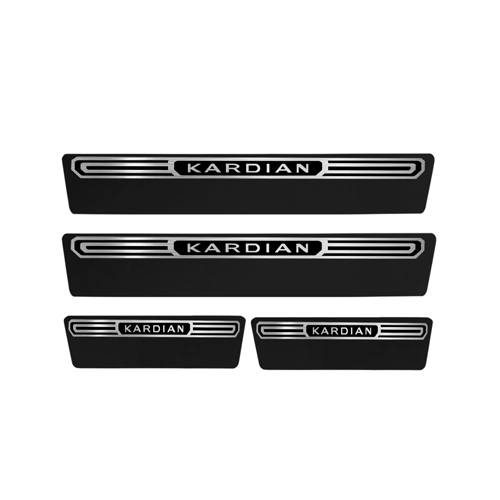 renault KARDIAN 2026 Jogo de Soleira Premium Kardian 2024 2025 Escovada 4 Portas