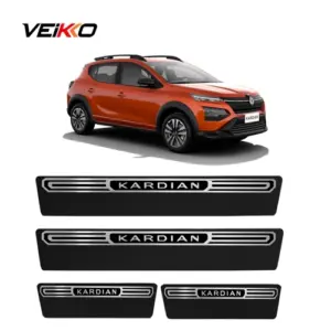 Jogo de Soleira Premium Kardian 2024 2025 Escovada 4 Portas