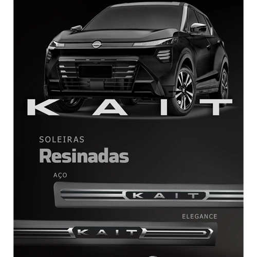 SOLEIRA PREMIUM LARGA ELEGANCE KAIT--- soleira de porta nissan kait