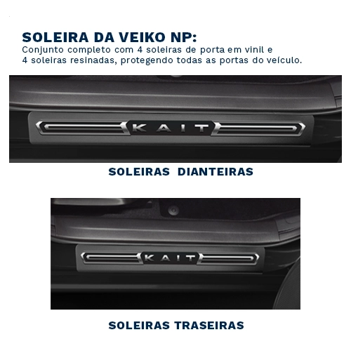 NISSAN KAIT soleira de porta