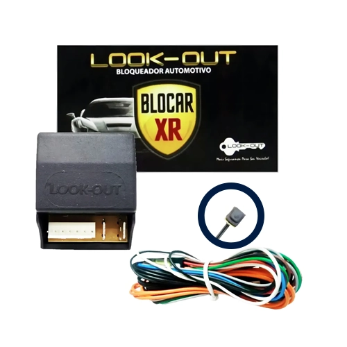 Bloqueador Automotivo Blocar Xr Look Out Anti Furto Corta Combustível Universal