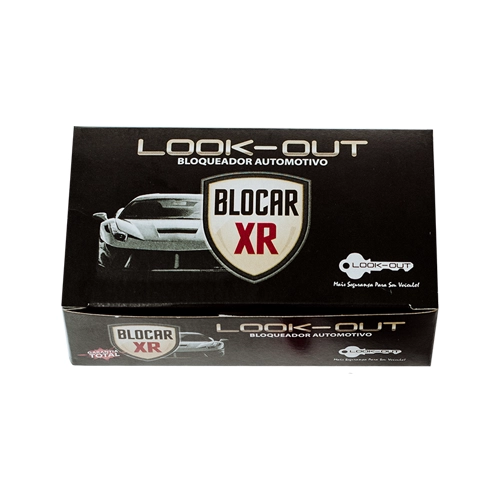 BLOQUEADOR AUTOMOTIVO LOOK OUT BLOCAR XR CORTE COMBUSTIVEL Bloqueador Automotivo Look-Out BLOCAR 12V Corta Combustível Antifurto