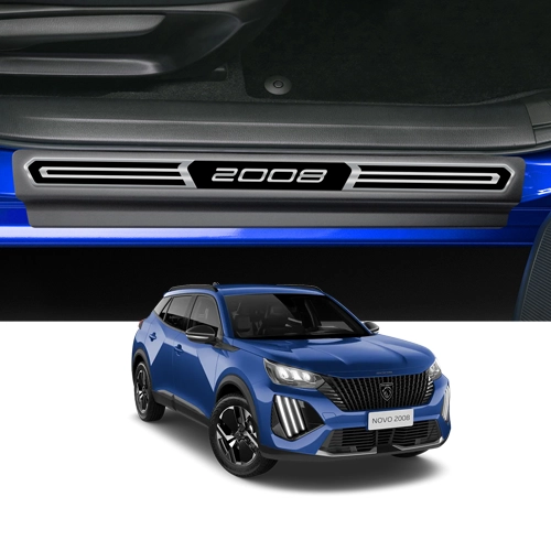 Peugeot -2485, SOLEIRA PREMIUM INTER ELEGANCE 2008 18 A 23 EM DIANTE 4 PORTAS-1 NP Veikko Soleira Resinada Premium 2008