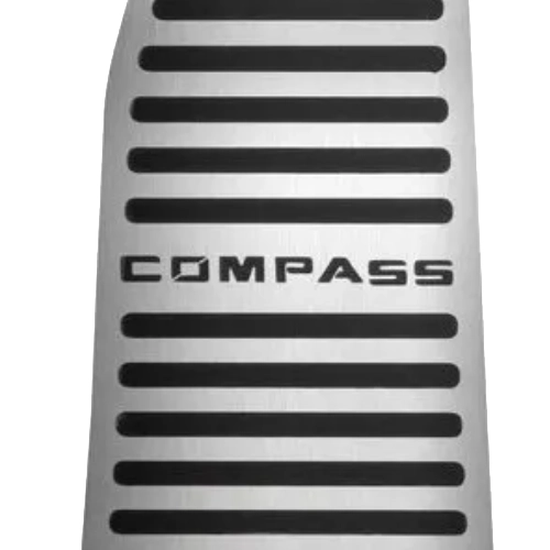 GPI 1029 Jeep Compass Descanso De Pé Em aço Inoxidável