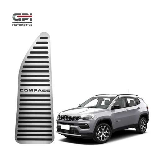 gpi DESCANSO DE PE COMPASS Descanso de pé Em Aço Inox Jeep Compass
