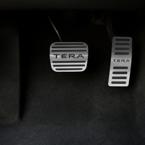 Pedaleira em Aço Inox Tera Volkswagen GPI Pedaleira em Aço Inox Tera Volkswagen