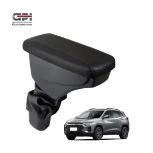 Apoio De Braço Gpi - Tracker Courvin Preto Com Costura Preta