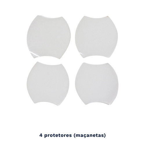 Kit Película PPF Protetor de Soleira + Canto de Porta Universal - Proteção Contra Arranhões e Impactos, Fácil Aplicação