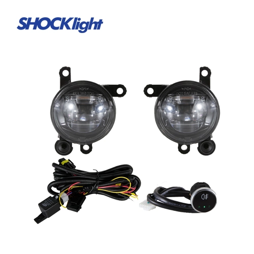 Kit farol auxiliar LED Shocklight para Fiat Fastback 2026 Kit farol auxiliar LED Shocklight para Fiat Fastback 2026 com botão touch