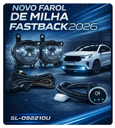Farol de milha fastback 2026