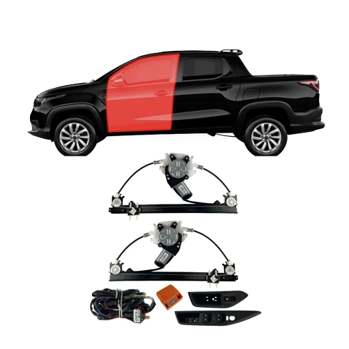 Tragial Kit Vidro Elétrico Fiat Strada PAMQKVFT692, Tragial Kit Vidro Elétrico Fiat Strada