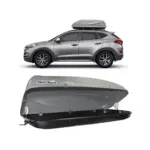 SportRack Maleiro de Teto Fechado Conquest 450L Cinza