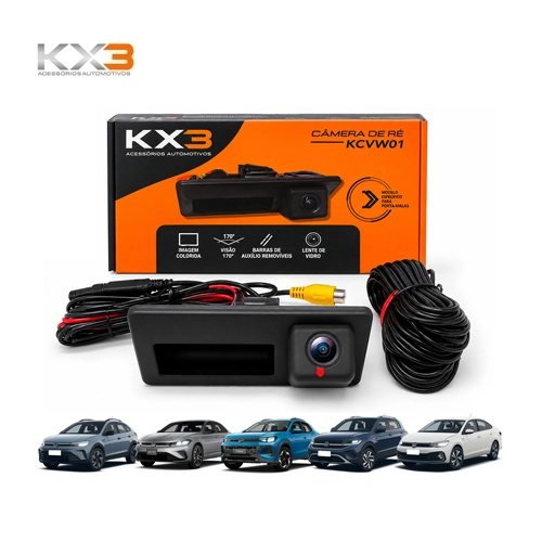 Câmera de Ré com maçaneta VW – KCVW01