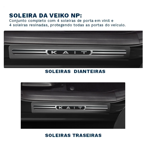 Soleira Adesiva Proteção Porta Nissan Kait