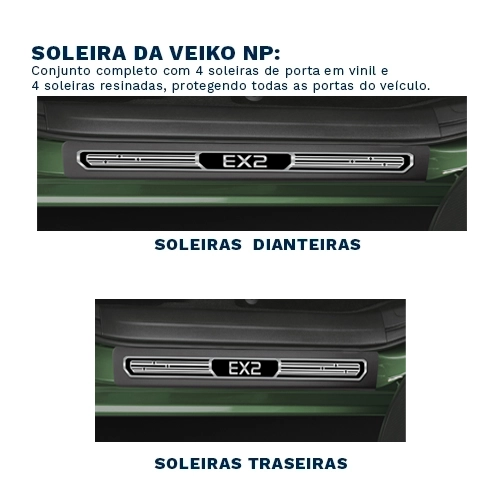 Geely Ex2 2026 Soleira