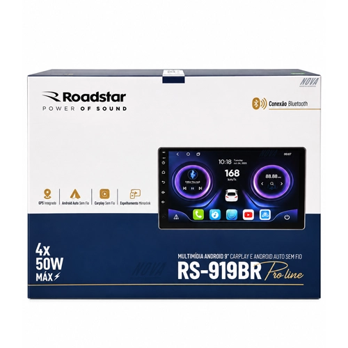 Multimídia Roadstar RS-919BR Pro Line 9" Android Octa-Core