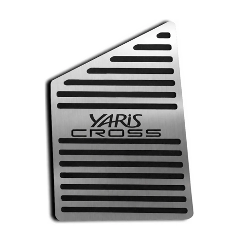 Descanso Pe Toyota Yaris Cross Acessorio Inox