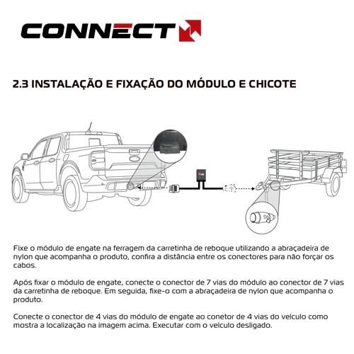 Modulo Elétrico de Engate Reboque Maverick