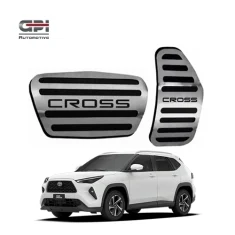 Pedaleira em Aço Inox para Toyota Yaris Cross